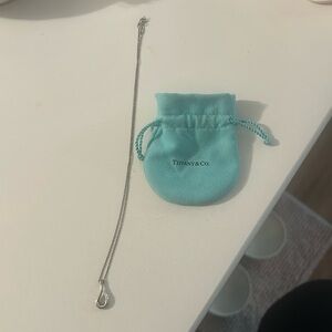 Tiffany & Co teardrop necklace